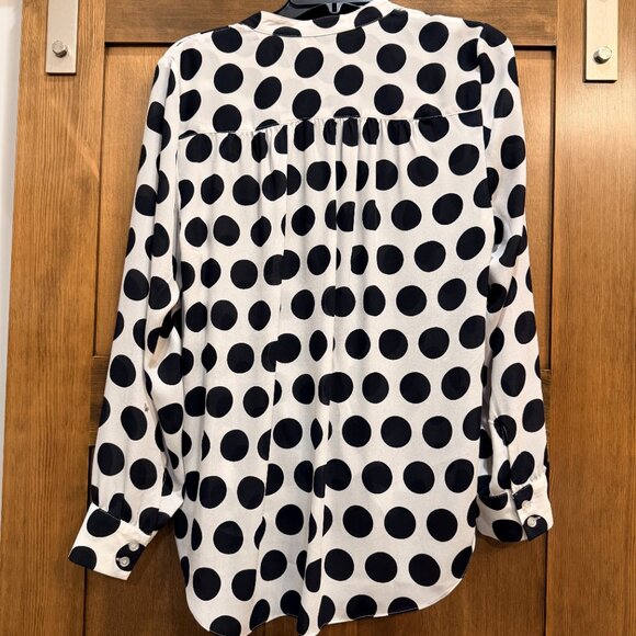 INC INTERNATIONAL CONCEPTS WRAP BLOUSE - Picture 2 of 3